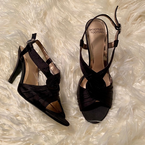 Mootsies Tootsies Shoes - Mootsie Tootsies Black Heels